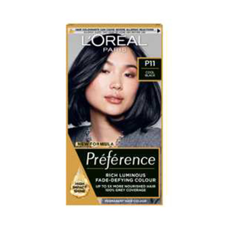 Loreal Preferance Hair Color P11 Cool Black