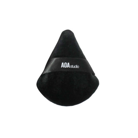 AOA Studio Velvet Puffs Makeup Sponge - Black