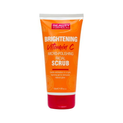 Beauty Formulas Brightening Vitamin C Micro-Polishing Facial Scrub 150ml