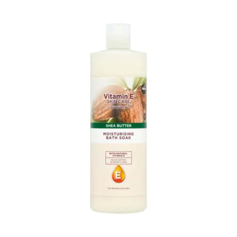 Superdrug Vitamin E Shea Butter Moisturising Bath Soak 500ml