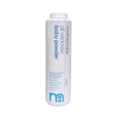 Mothercare All We Know Baby Powder 250g