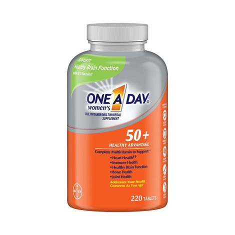 One A Day Women’s 50+ Healthy Advantage Multivitamin – 300 Tablets