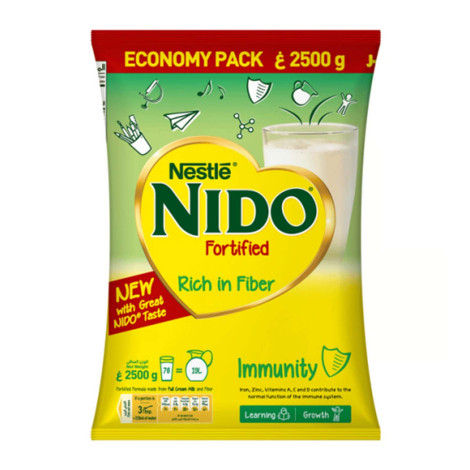 Nestle Nido Fortified Rich in Fiber 2500g