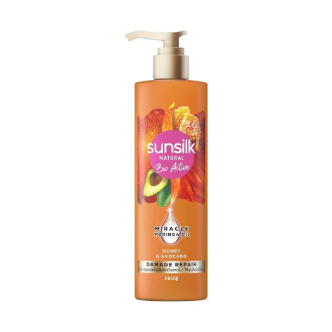 Sunsilk Natural Bio Active Honey & Avocado Damage Hair Shampoo 380ml
