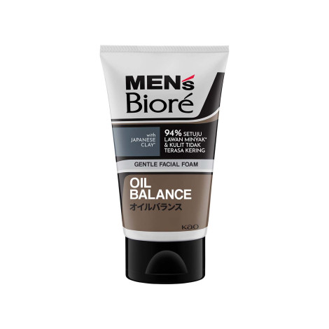 Biore Men's Oil Balance Gentle Facial Foam 100g
