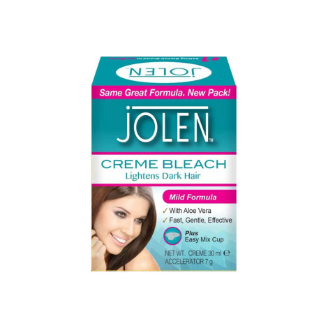 Jolen Lightens Dark Hair Creme Bleach 30g