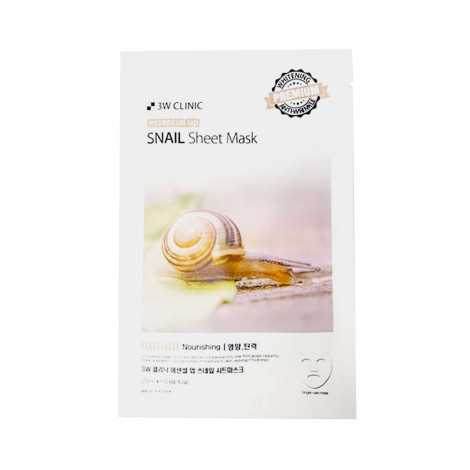 3W Clinic Snail Sheet Mask 25ml