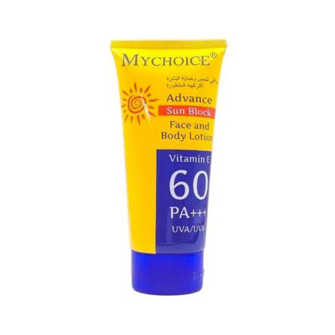 Mychoice Advance Face And Body Lotion Sunscreen SPF60+++ 150ml