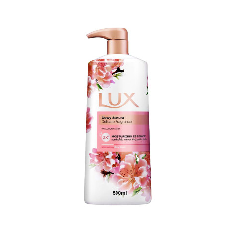 Lux Dewy Sakura Delicate Fragrance Moisturizing Body Wash 500ml