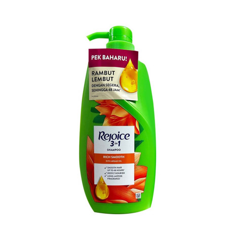 Rejoice Rich Smooth 3 in 1 Shampoo 600ml