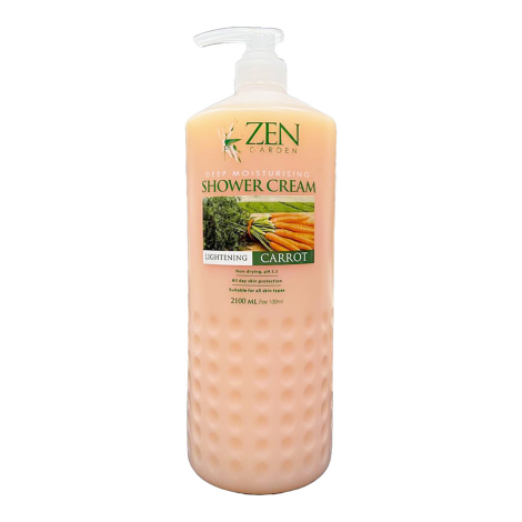 Zen Garden Carrot Shower Cream 2100ml