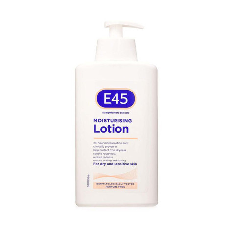 E45 Moisturising Lotion For Dry & Sensitive Skin 500ml