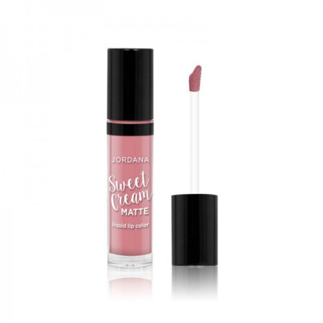 Jordana Sweet Cream Matte Liquid Lip Color- 01 Creme Brulee