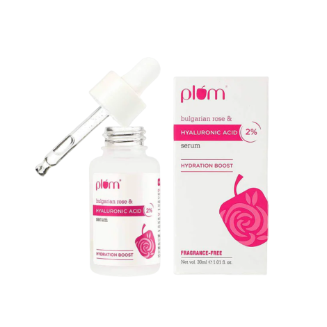 Plum Bulgarian Rose & Hyaluronic Acid 2% Hydration Boost Serum 30ml