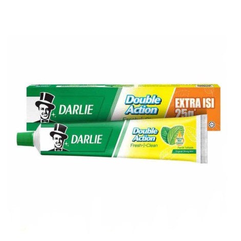 Darlie Double Action Fresh + Clean Toothpaste 150g+25g