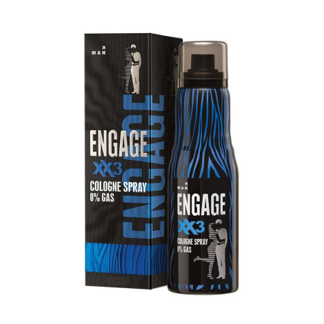 Engage XX3 Cologne 0% Gas Men Body Spray 135ml
