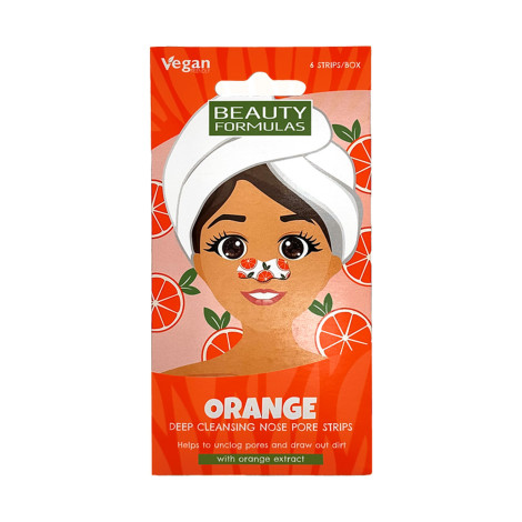 Beauty Formulas Orange Deep Cleansing Nose Pore Strips