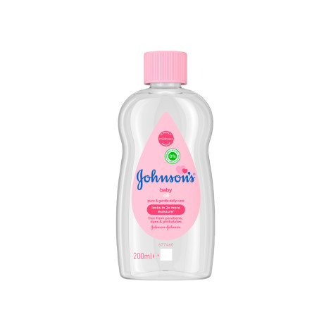 Johnson's Pure & Gentle Daily Care Baby Oil 200ml