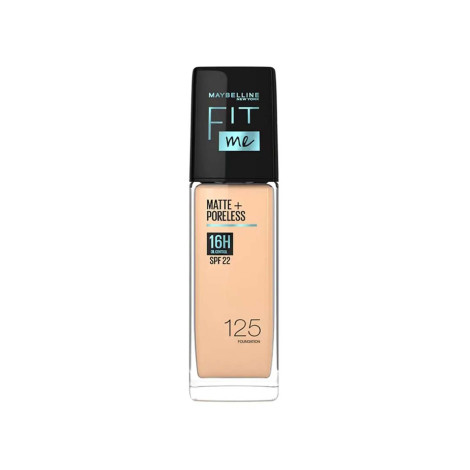 Maybelline Fit Me Matte Poreless 16H Oil Control Foundation - 125