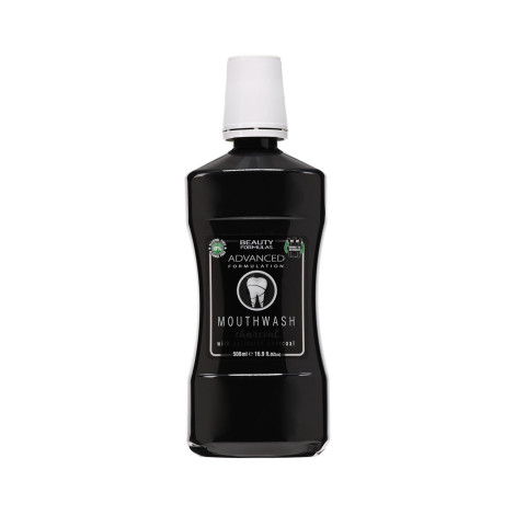 Beauty Formulas Advanced Formulation Activated Charcoal Mouthwash 500ml