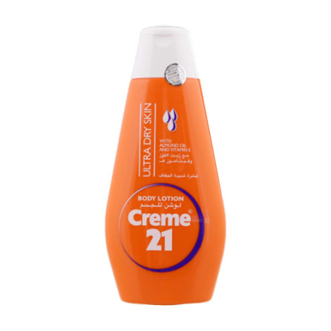 Creme 21 Almond Oil & Vitamin E Ultra Dry Skin Body Lotion 400ml