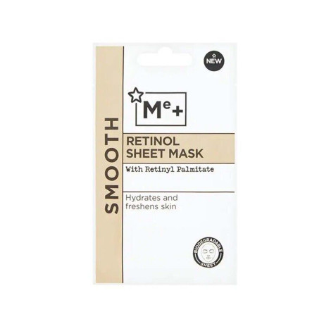 Superdrug Me+ Smooth Retinol Sheet Mask 25ml