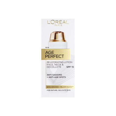 L'Oreal Age Perfect Re-Hydrating Lotion Face & Nack SPF15 50ml