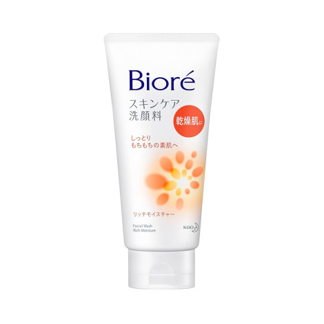 Biore Facial Wash Rich Moisture 130g