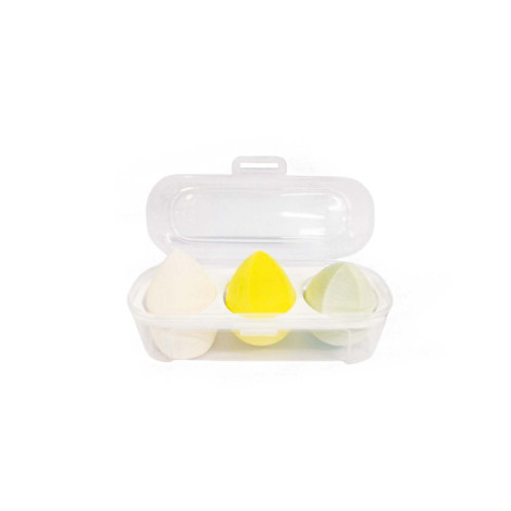 Beauty Makeup Sponge Puff 3Pcs Set Box