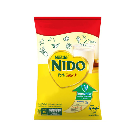 Nastle NIDO Forti Grow Fortified Full Cream Milk Powder 2250g