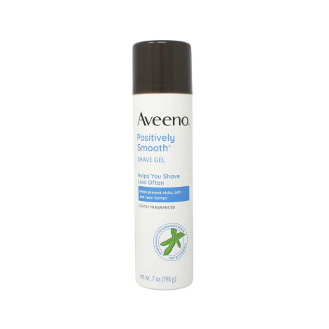 Aveeno Positively Smooth Moisturizing Shave Gel 198g