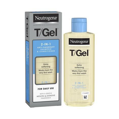 Neutrogena T/Gel 2-In-1 Anti Dandruff Shampoo & Conditioner 150ml