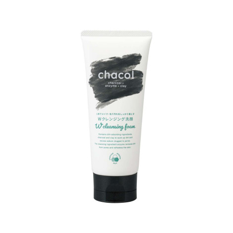 Kumano Cosme Chacol Charcoal & Enzyme Double Cleansing Facial Foam 130g