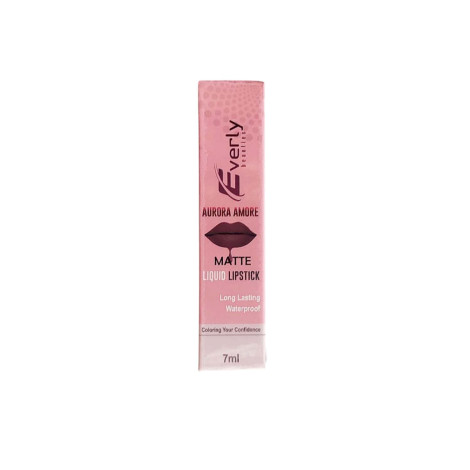 Everly Beauties Aurora Matte Liquid Lipstick - Gamet Glamour