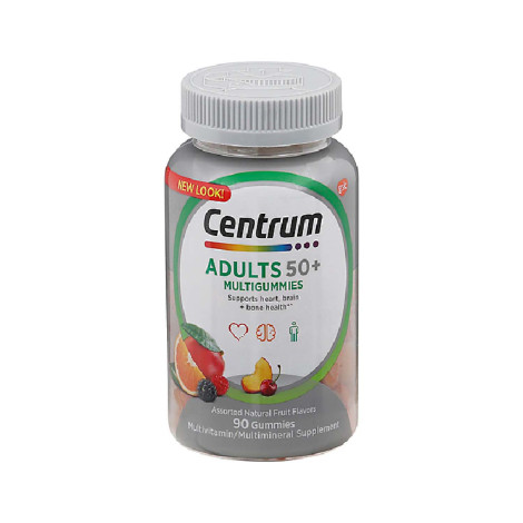 Centrum Adults 50+ Multivitamin 90 Gummies