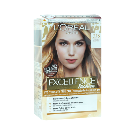 Loreal paris excellence fashion-9.13 golden blonde