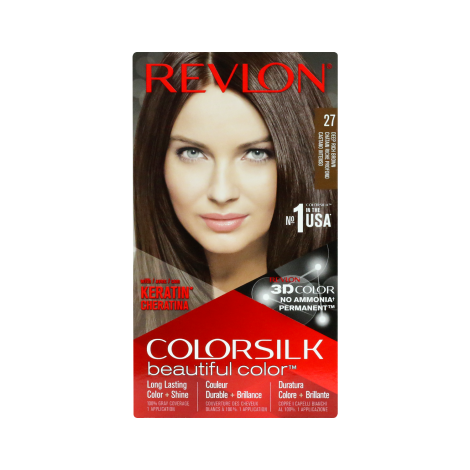Revlon Colorsilk Beautiful Hair Color - 27 Deep Rich Brown