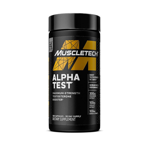 MuscleTech Alpha Test – 120 Capsules