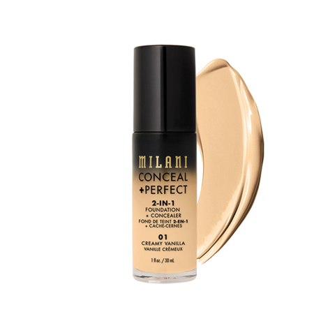 Milani Conceal Perfect 2in1 Foundation - 01 Creamy Vanilla