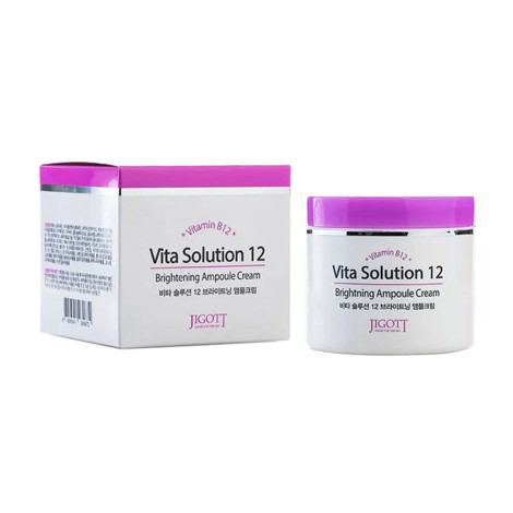 Jigott Vita Solution 12 Brightening Ampoule Cream 100ml