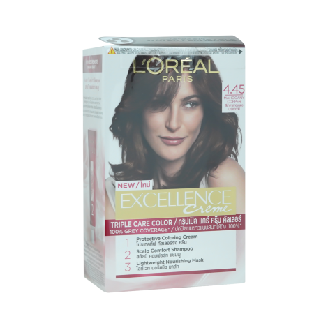 Loreal Excellence Creme Hair Color-4.45 Mahgony Copper