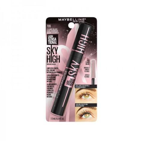 Maybelline Lash Sensational Sky High Lengthening Washable Mascara - 799 Cosmic Black