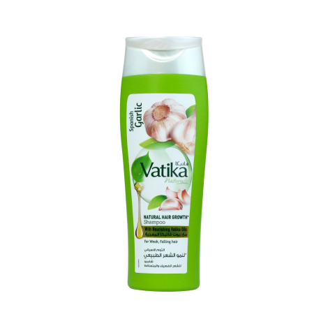 Vatika Spanish Garlic Natural Hair Growth Shampoo 400ml