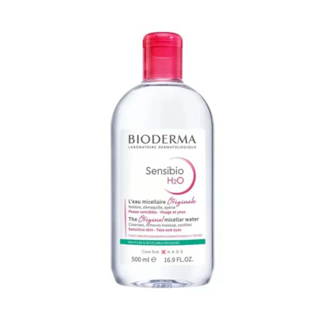 Bioderma Sensibio H2O Micellar Water Makeup Remover 500ml