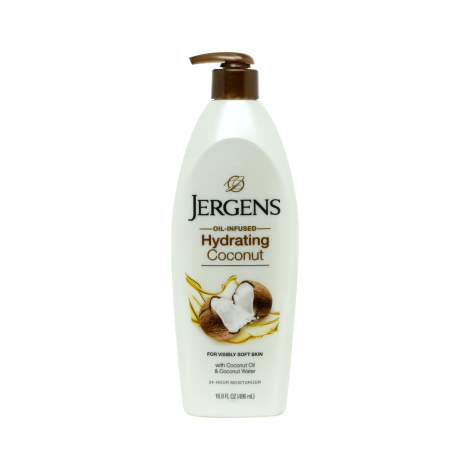 Jergens Oil-Infused Hydrating Coconut Moisturizer 496ml