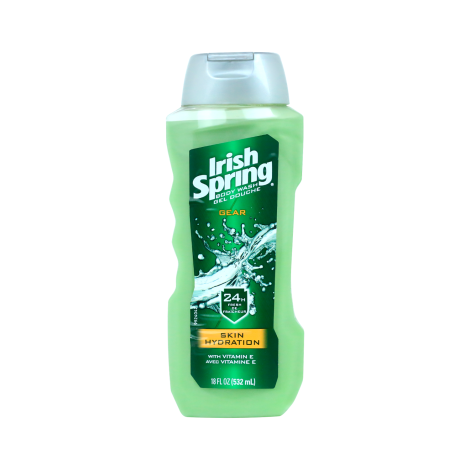 Irish Spring Skin Hydration 24H Fresh Gear Body Wash 532ml