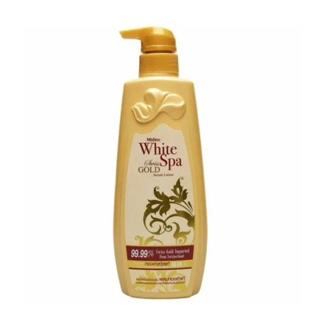 Mistine White Spa Swiss Gold Serum Body Lotion 400ml