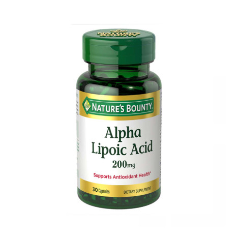 Nature’s Bounty Alpha Lipoic Acid 200 mg 30 Cap
