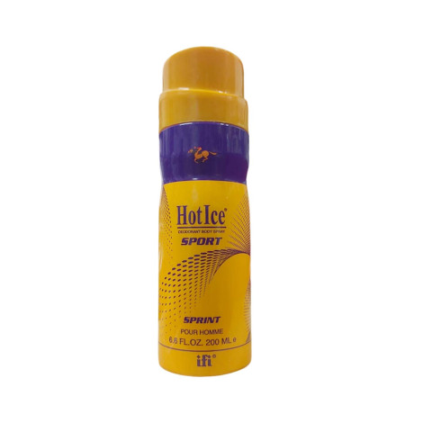 Hot Ice Sprint Pour Homme Sport Deodorant Body Spray 200ml