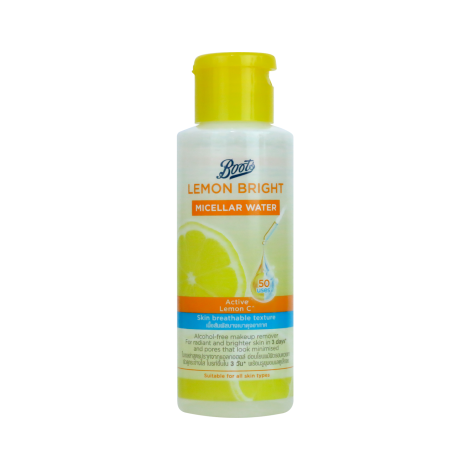 Boots Lemon Bright Micellar Water 100ml